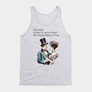 Timeless Waltz: Victorian Dance of Love Tank Top